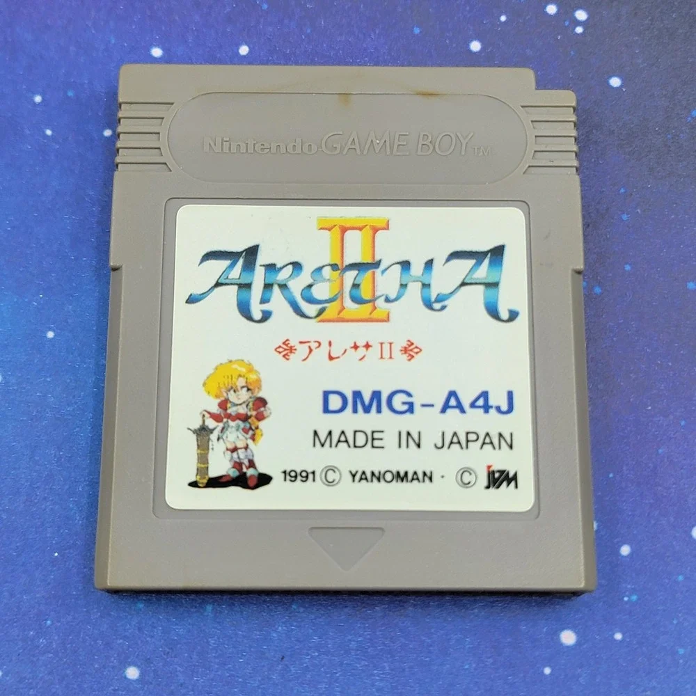 Aretha II (Nintendo GameBoy) JAPANESE Video Game 0263